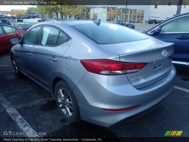 Gray / Gray 2017 Hyundai Elantra SE
