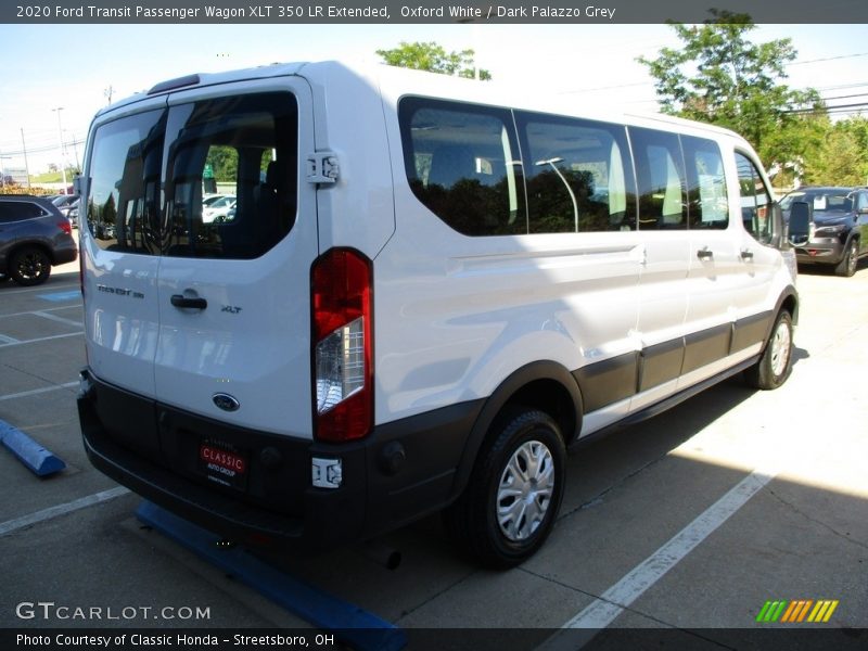 Oxford White / Dark Palazzo Grey 2020 Ford Transit Passenger Wagon XLT 350 LR Extended