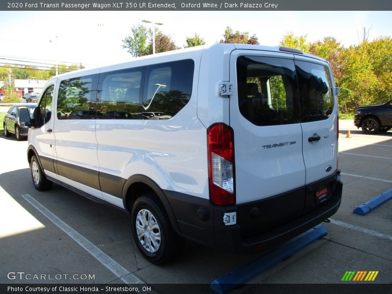 Oxford White / Dark Palazzo Grey 2020 Ford Transit Passenger Wagon XLT 350 LR Extended