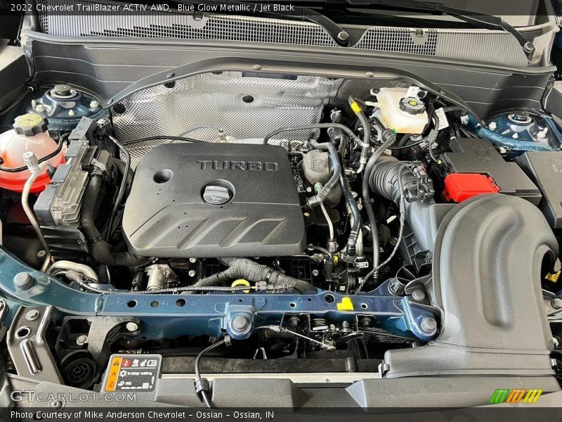 Blue Glow Metallic / Jet Black 2022 Chevrolet TrailBlazer ACTIV AWD