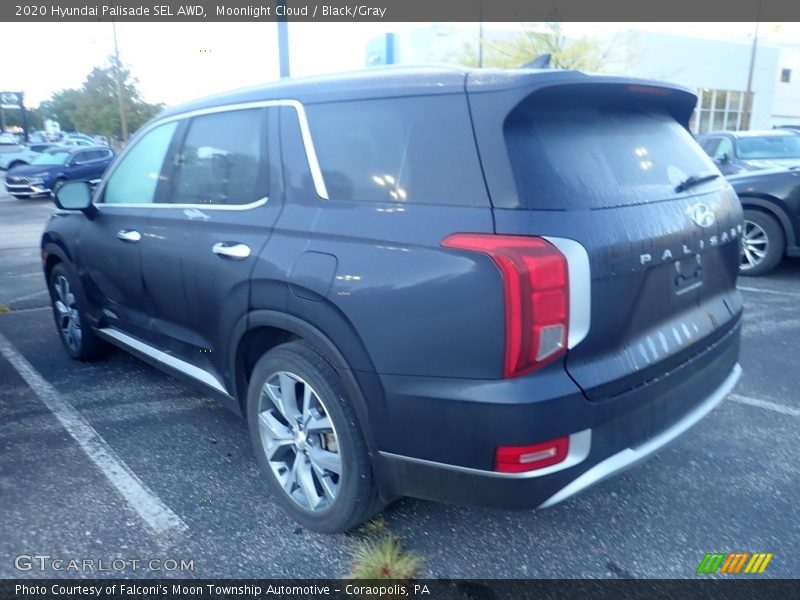Moonlight Cloud / Black/Gray 2020 Hyundai Palisade SEL AWD