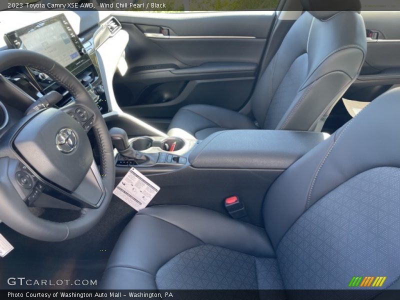 Wind Chill Pearl / Black 2023 Toyota Camry XSE AWD