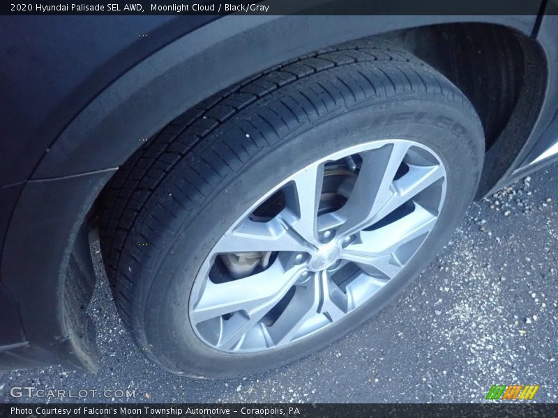 Moonlight Cloud / Black/Gray 2020 Hyundai Palisade SEL AWD