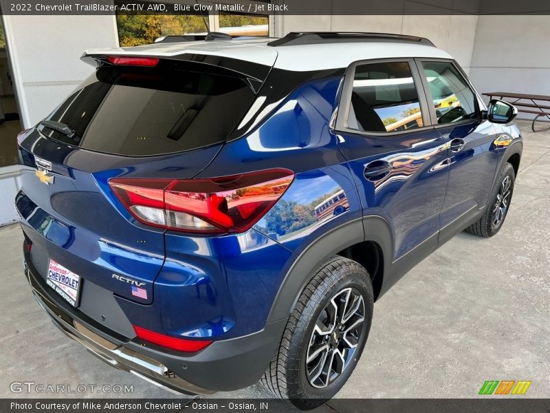 Blue Glow Metallic / Jet Black 2022 Chevrolet TrailBlazer ACTIV AWD
