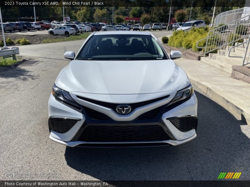 Wind Chill Pearl / Black 2023 Toyota Camry XSE AWD