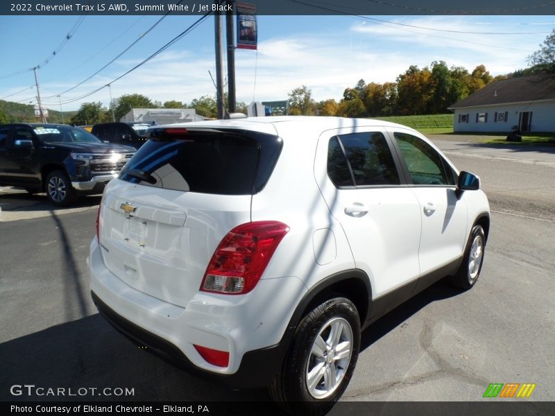 Summit White / Jet Black 2022 Chevrolet Trax LS AWD