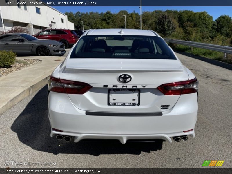 Wind Chill Pearl / Black 2023 Toyota Camry XSE AWD