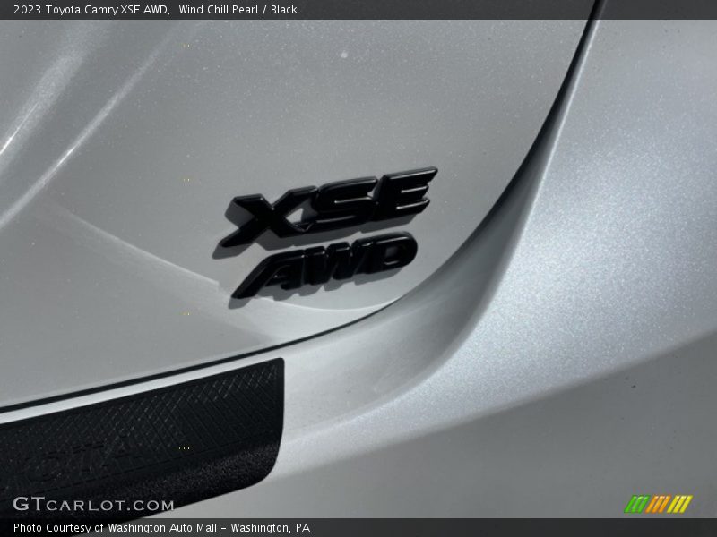 Wind Chill Pearl / Black 2023 Toyota Camry XSE AWD