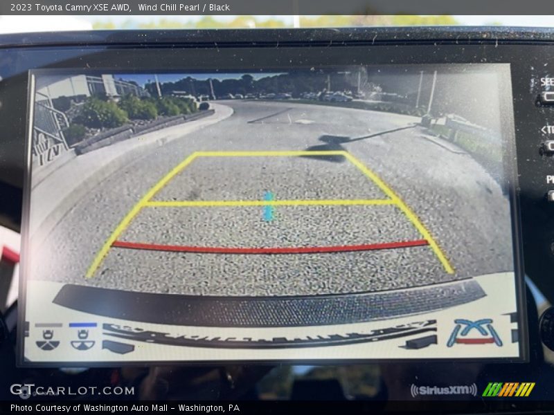 Wind Chill Pearl / Black 2023 Toyota Camry XSE AWD