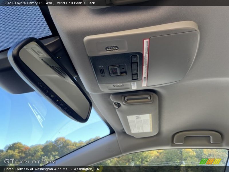 Wind Chill Pearl / Black 2023 Toyota Camry XSE AWD