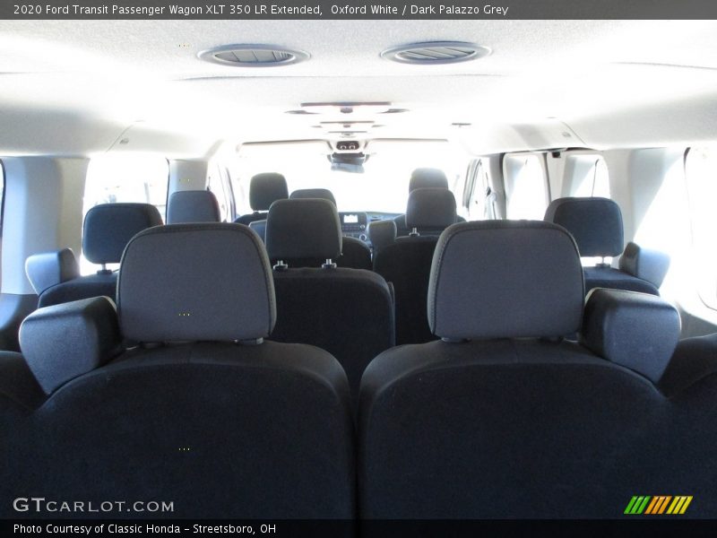 Oxford White / Dark Palazzo Grey 2020 Ford Transit Passenger Wagon XLT 350 LR Extended