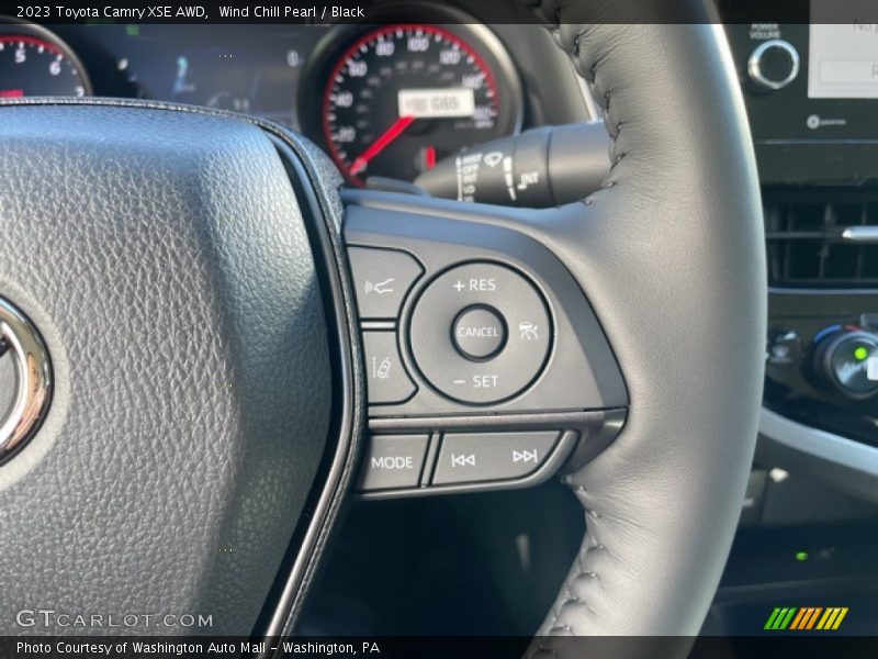 Wind Chill Pearl / Black 2023 Toyota Camry XSE AWD