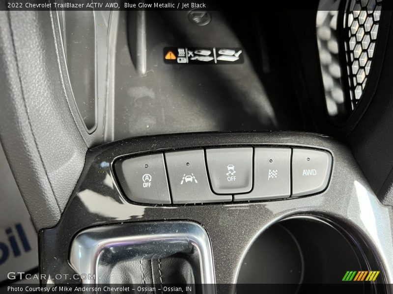 Blue Glow Metallic / Jet Black 2022 Chevrolet TrailBlazer ACTIV AWD