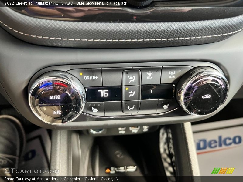 Blue Glow Metallic / Jet Black 2022 Chevrolet TrailBlazer ACTIV AWD