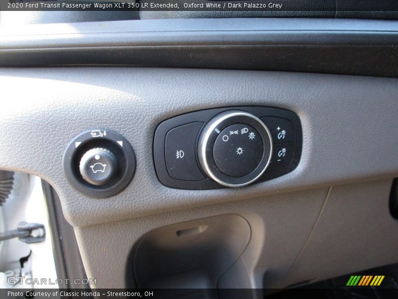 Oxford White / Dark Palazzo Grey 2020 Ford Transit Passenger Wagon XLT 350 LR Extended