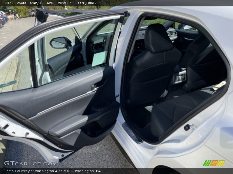 Wind Chill Pearl / Black 2023 Toyota Camry XSE AWD
