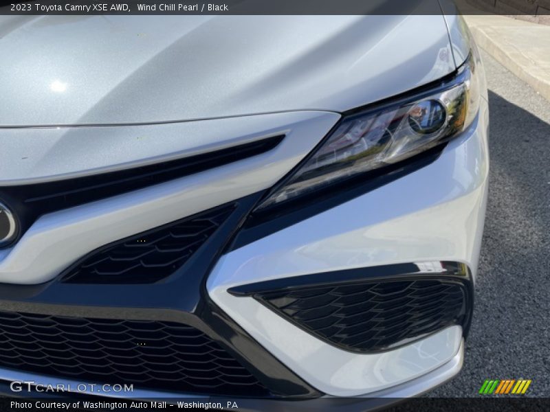 Wind Chill Pearl / Black 2023 Toyota Camry XSE AWD