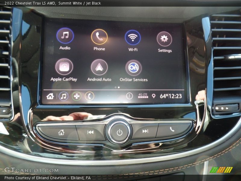 Summit White / Jet Black 2022 Chevrolet Trax LS AWD