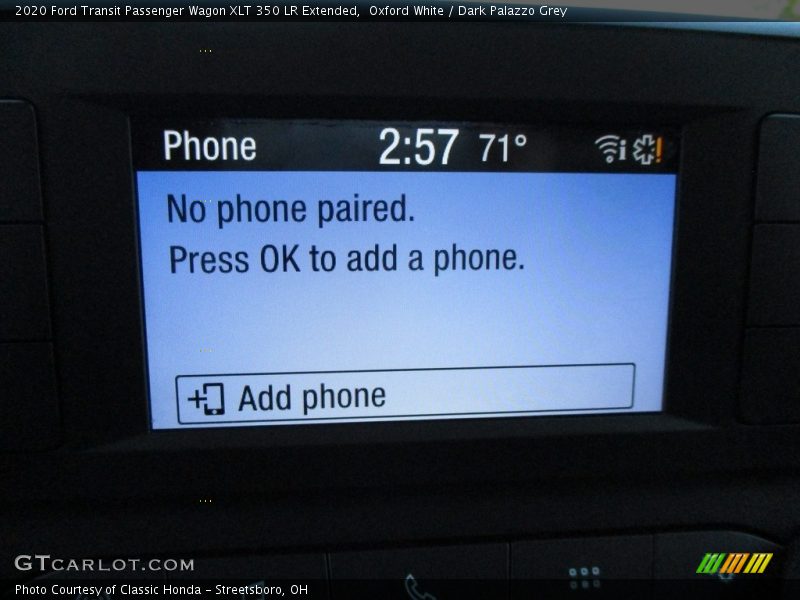 Oxford White / Dark Palazzo Grey 2020 Ford Transit Passenger Wagon XLT 350 LR Extended