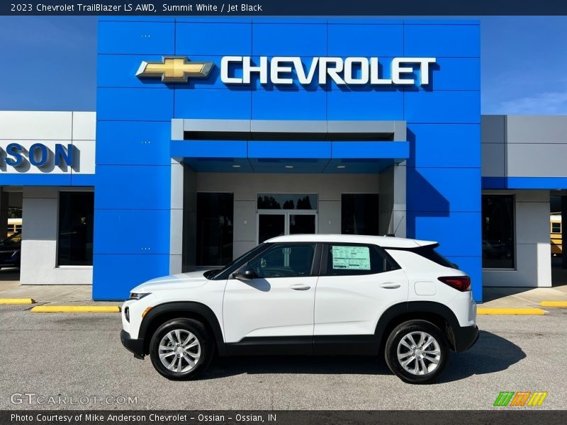 Summit White / Jet Black 2023 Chevrolet TrailBlazer LS AWD