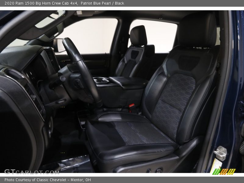 Patriot Blue Pearl / Black 2020 Ram 1500 Big Horn Crew Cab 4x4
