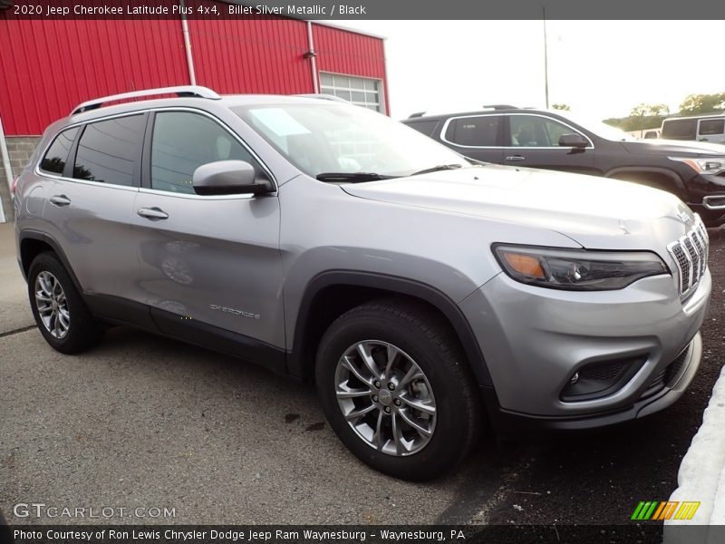 Billet Silver Metallic / Black 2020 Jeep Cherokee Latitude Plus 4x4