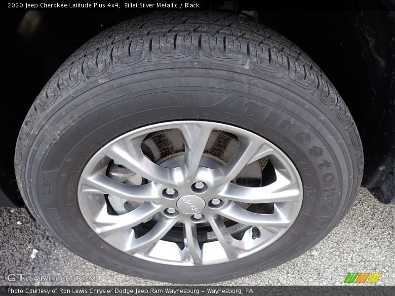 Billet Silver Metallic / Black 2020 Jeep Cherokee Latitude Plus 4x4