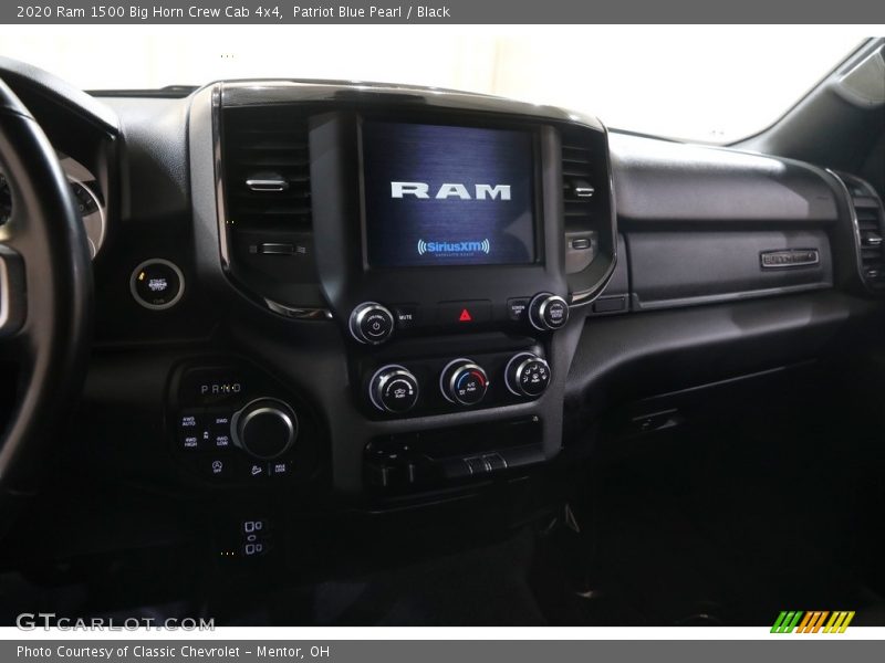Patriot Blue Pearl / Black 2020 Ram 1500 Big Horn Crew Cab 4x4