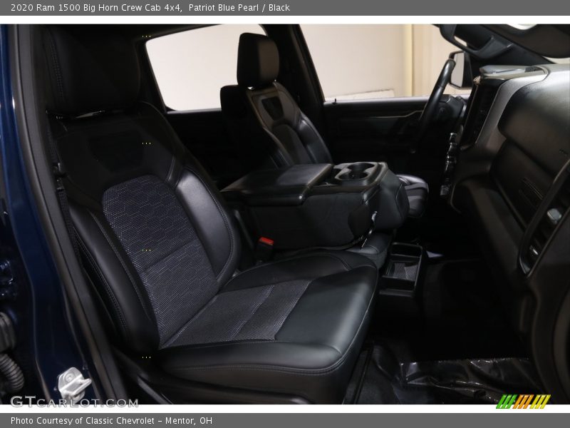 Patriot Blue Pearl / Black 2020 Ram 1500 Big Horn Crew Cab 4x4