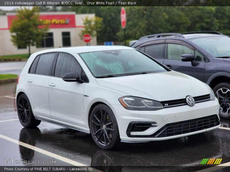 Front 3/4 View of 2019 Golf R 4Motion W/DCC. NAV.
