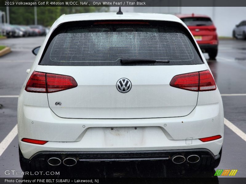 Oryx White Pearl / Titan Black 2019 Volkswagen Golf R 4Motion W/DCC. NAV.