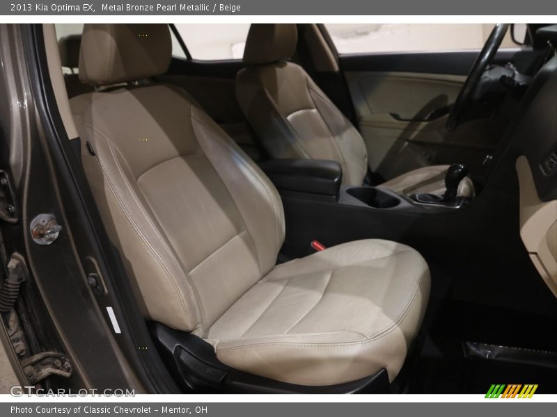 Metal Bronze Pearl Metallic / Beige 2013 Kia Optima EX