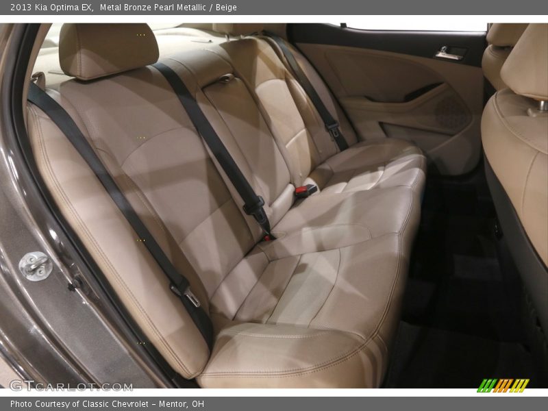 Metal Bronze Pearl Metallic / Beige 2013 Kia Optima EX