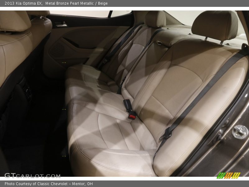 Metal Bronze Pearl Metallic / Beige 2013 Kia Optima EX