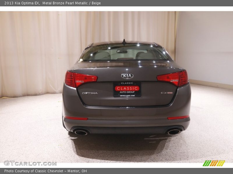 Metal Bronze Pearl Metallic / Beige 2013 Kia Optima EX