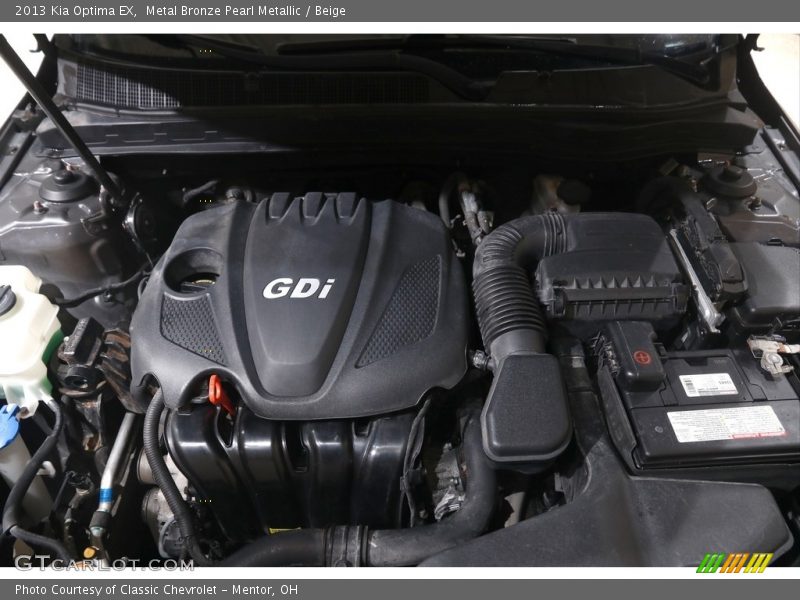 Metal Bronze Pearl Metallic / Beige 2013 Kia Optima EX