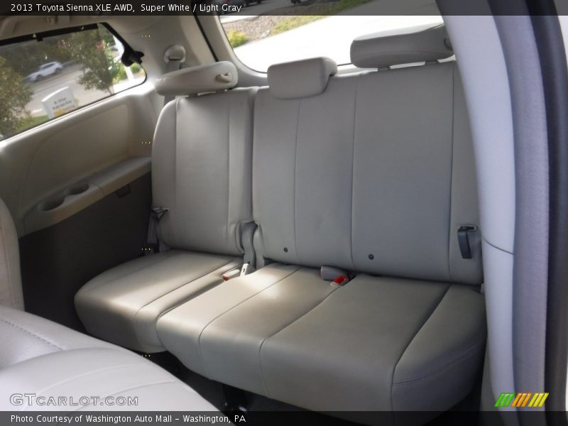 Super White / Light Gray 2013 Toyota Sienna XLE AWD
