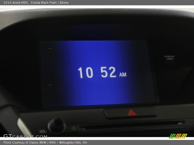 Crystal Black Pearl / Ebony 2014 Acura MDX