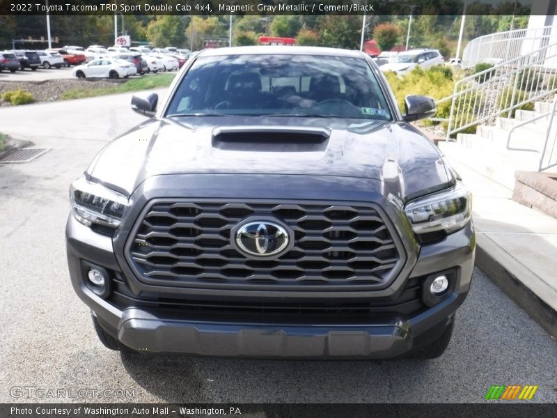 Magnetic Gray Metallic / Cement/Black 2022 Toyota Tacoma TRD Sport Double Cab 4x4