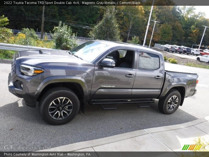 Magnetic Gray Metallic / Cement/Black 2022 Toyota Tacoma TRD Sport Double Cab 4x4