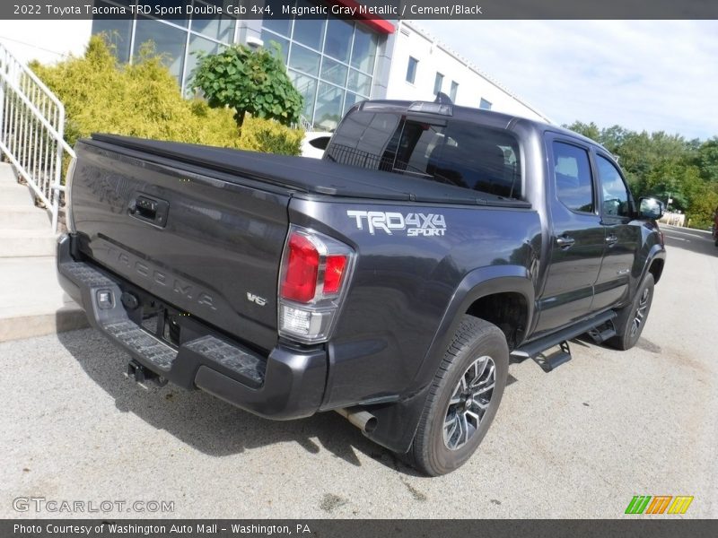 Magnetic Gray Metallic / Cement/Black 2022 Toyota Tacoma TRD Sport Double Cab 4x4