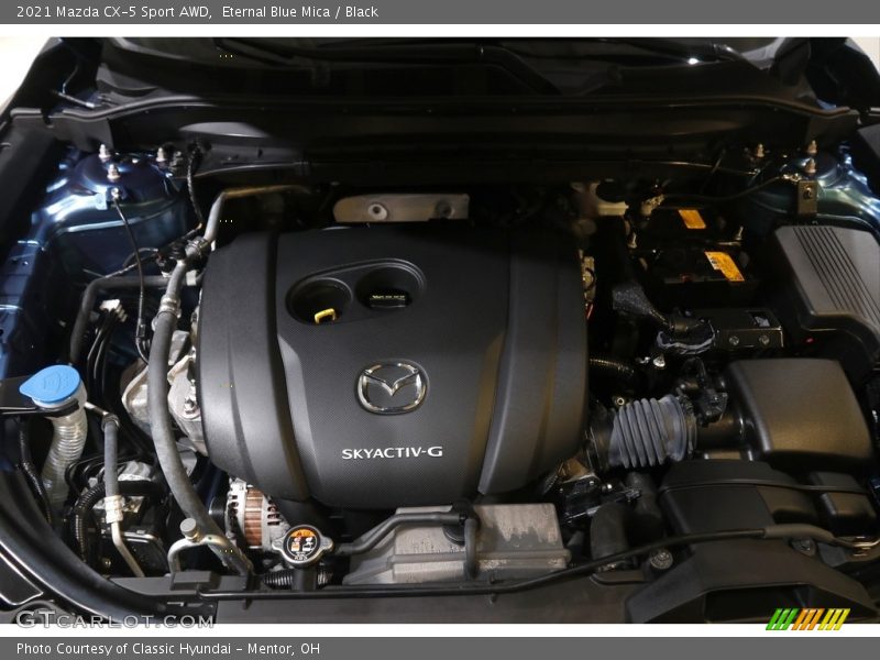  2021 CX-5 Sport AWD Engine - 2.5 Liter SKYACTIV-G DI DOHC 16-Valve VVT 4 Cylinder