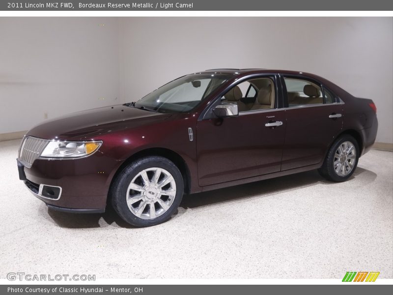 Bordeaux Reserve Metallic / Light Camel 2011 Lincoln MKZ FWD