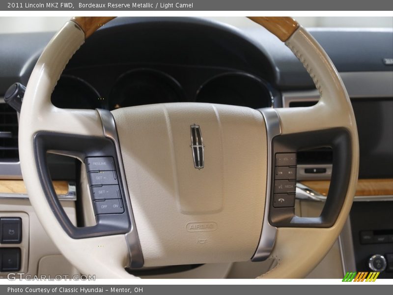 Bordeaux Reserve Metallic / Light Camel 2011 Lincoln MKZ FWD