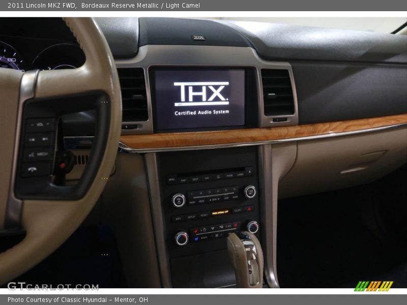 Bordeaux Reserve Metallic / Light Camel 2011 Lincoln MKZ FWD