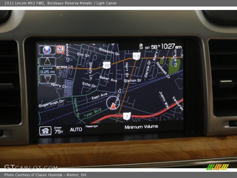 Bordeaux Reserve Metallic / Light Camel 2011 Lincoln MKZ FWD