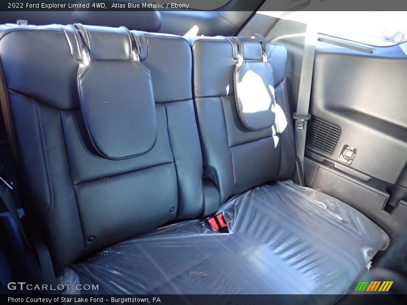 Atlas Blue Metallic / Ebony 2022 Ford Explorer Limited 4WD