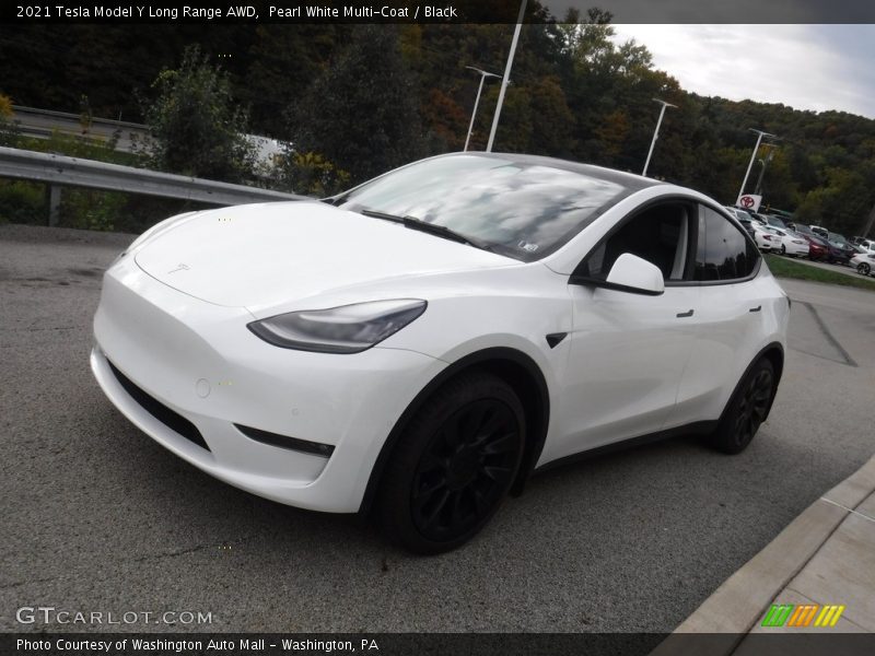  2021 Model Y Long Range AWD Pearl White Multi-Coat