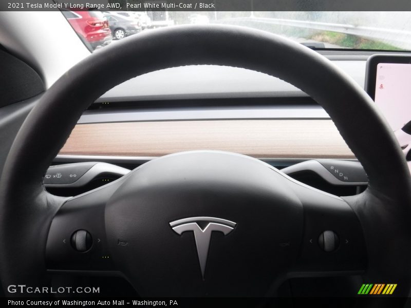  2021 Model Y Long Range AWD Steering Wheel