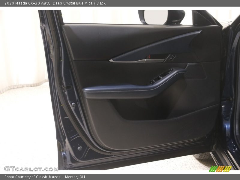 Deep Crystal Blue Mica / Black 2020 Mazda CX-30 AWD